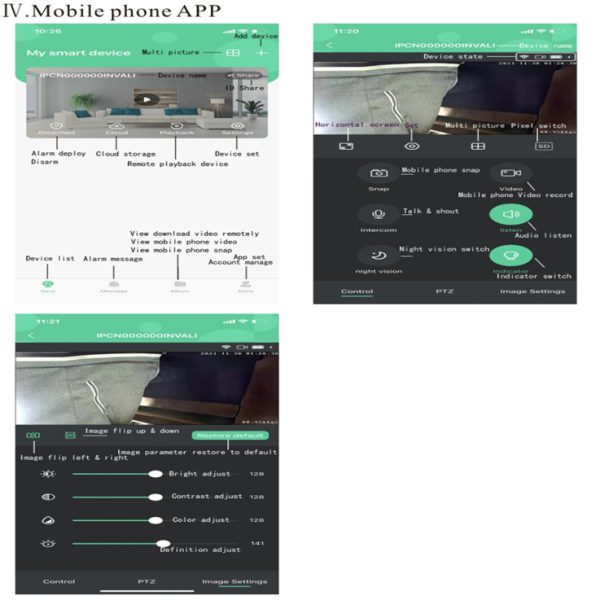 ⁦מצלמה 4G עם DVR ניידת C -12⁩ – תמונה ⁦15⁩