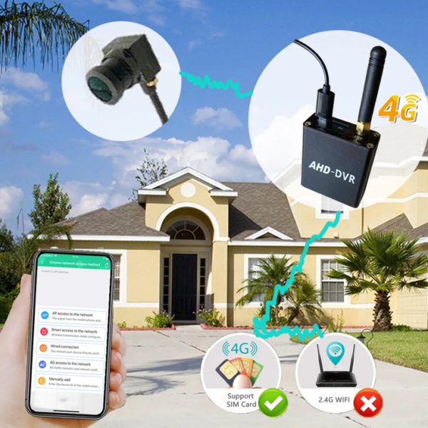 ⁦מצלמה 4G עם DVR ניידת C -12⁩ – תמונה ⁦8⁩